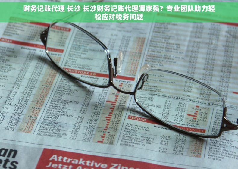 财务记账代理 长沙 长沙财务记账代理哪家强？专业团队助力轻松应对税务问题