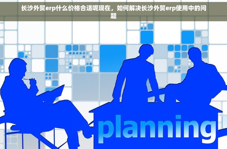 长沙外贸erp什么价格合适呢现在，如何解决长沙外贸erp使用中的问题