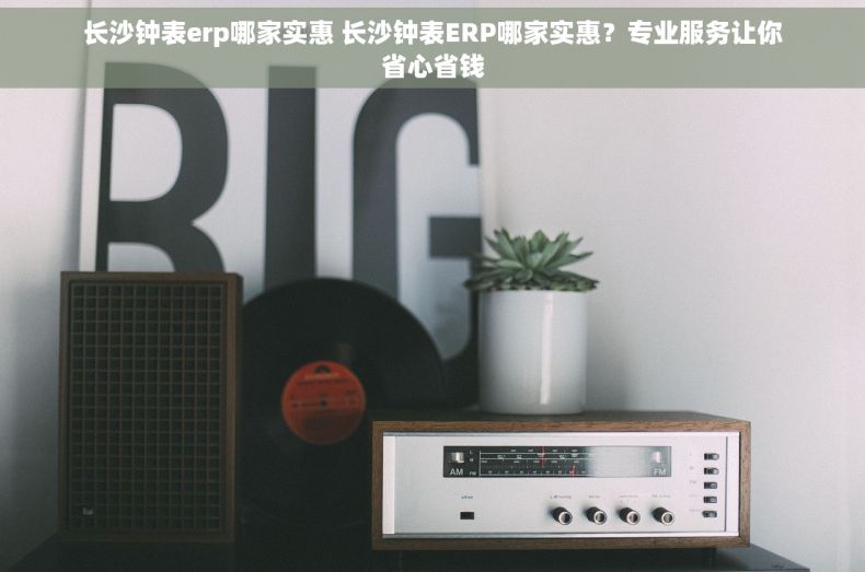 长沙钟表erp哪家实惠 长沙钟表ERP哪家实惠？专业服务让你省心省钱