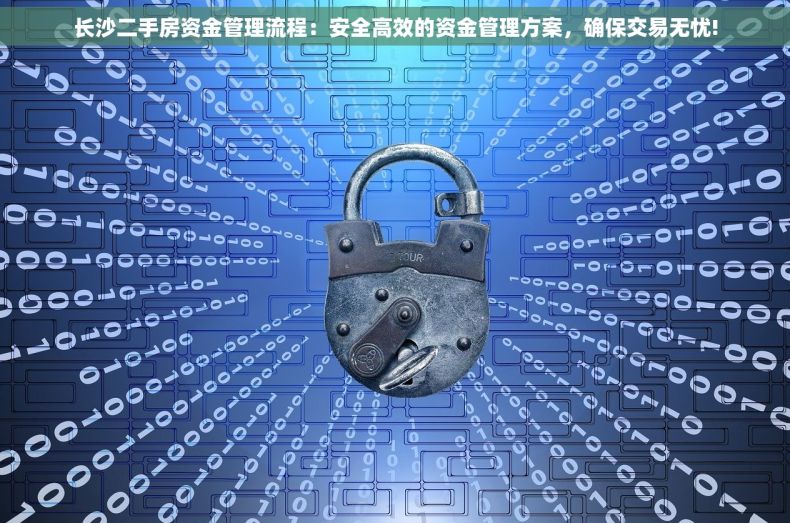 长沙二手房资金管理流程：安全高效的资金管理方案，确保交易无忧!