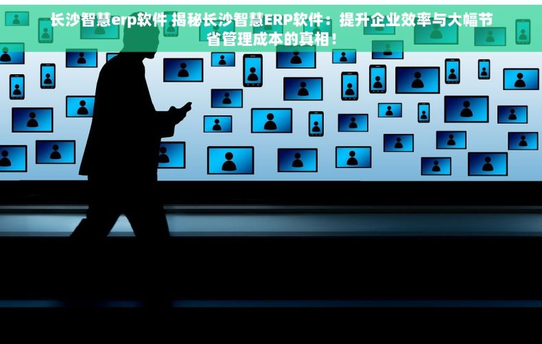 长沙智慧erp软件 揭秘长沙智慧ERP软件：提升企业效率与大幅节省管理成本的真相！