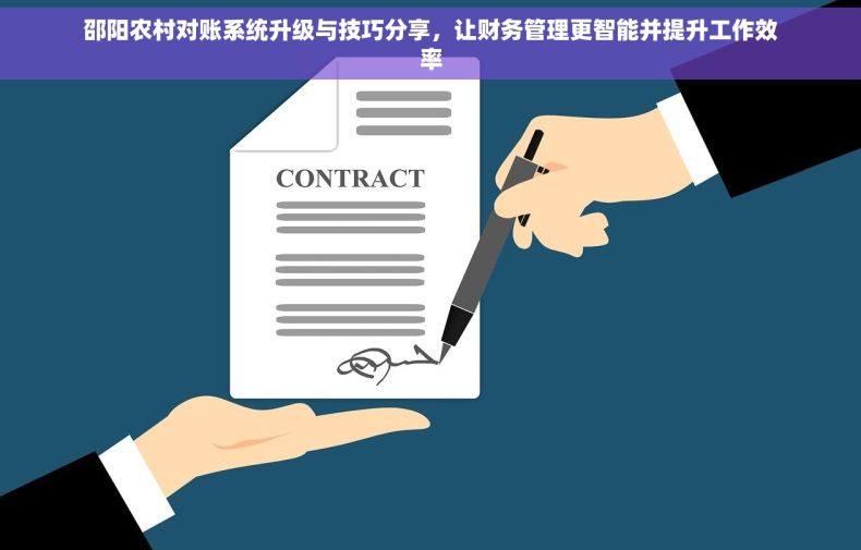 邵阳农村对账系统升级与技巧分享，让财务管理更智能并提升工作效率