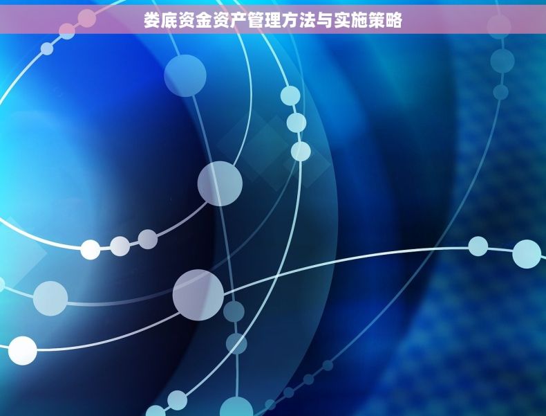 娄底资金资产管理方法与实施策略