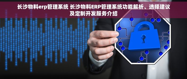 长沙物料erp管理系统 长沙物料ERP管理系统功能解析、选择建议及定制开发服务介绍