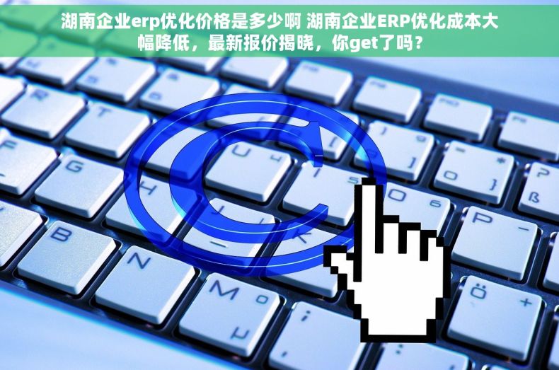湖南企业erp优化价格是多少啊 湖南企业ERP优化成本大幅降低，最新报价揭晓，你get了吗？