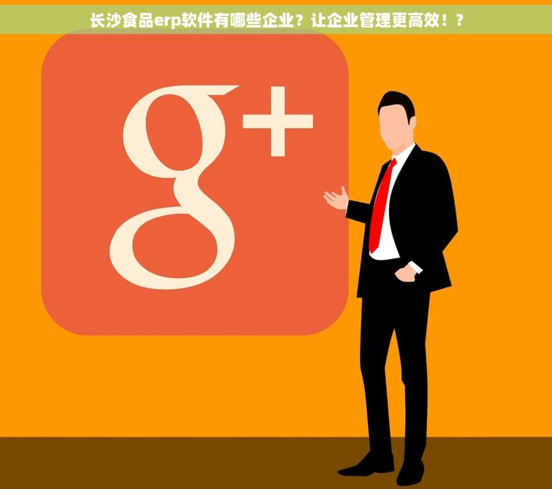 长沙食品erp软件有哪些企业？让企业管理更高效！?
