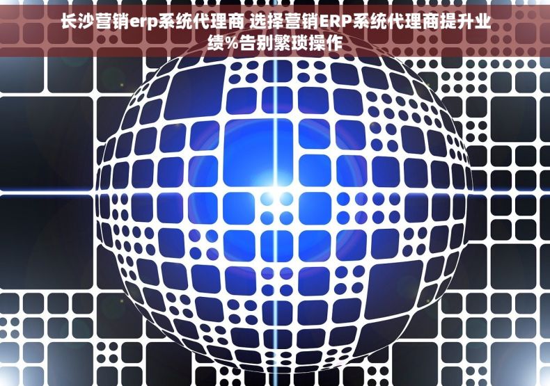 长沙营销erp系统代理商 选择营销ERP系统代理商提升业绩%告别繁琐操作