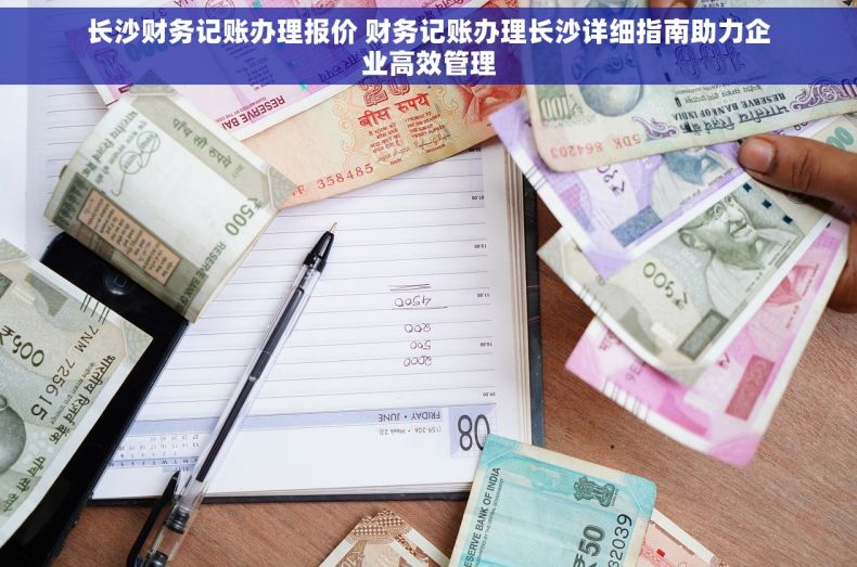长沙财务记账办理报价 财务记账办理长沙详细指南助力企业高效管理