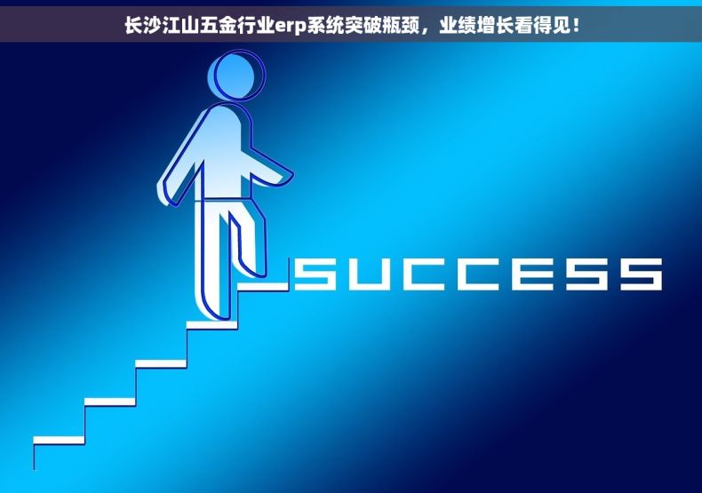 长沙江山五金行业erp系统突破瓶颈，业绩增长看得见！