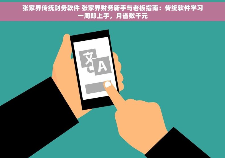 张家界传统财务软件 张家界财务新手与老板指南：传统软件学习一周即上手，月省数千元