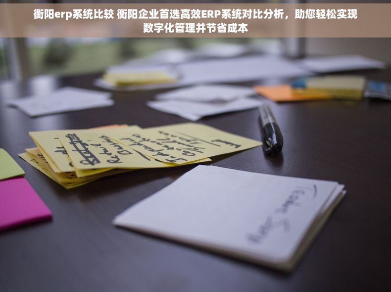 衡阳erp系统比较 衡阳企业首选高效ERP系统对比分析，助您轻松实现数字化管理并节省成本