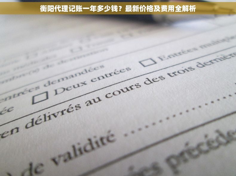 衡阳代理记账一年多少钱？最新价格及费用全解析