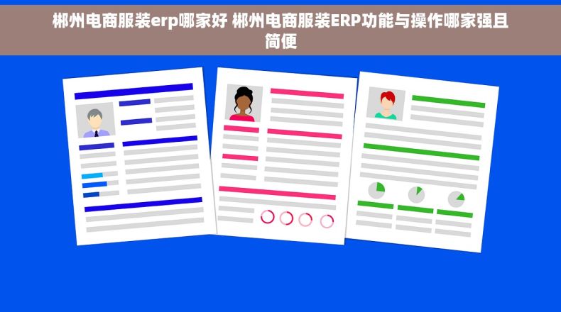 郴州电商服装erp哪家好 郴州电商服装ERP功能与操作哪家强且简便