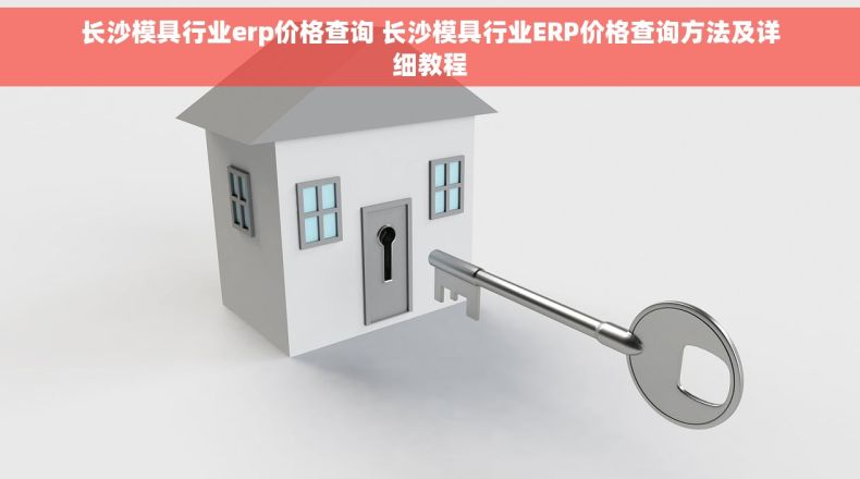 长沙模具行业erp价格查询 长沙模具行业ERP价格查询方法及详细教程