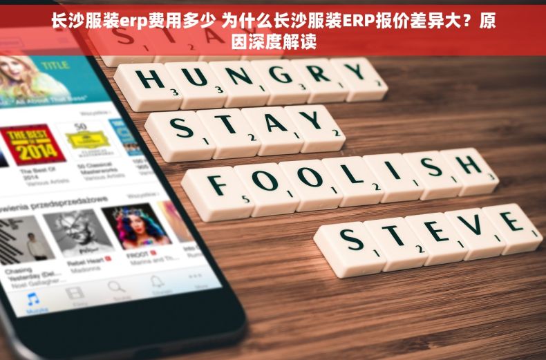 长沙服装erp费用多少 为什么长沙服装ERP报价差异大？原因深度解读