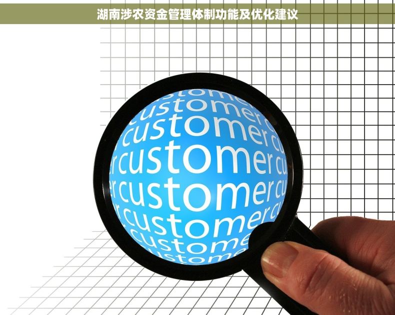 湖南涉农资金管理体制功能及优化建议