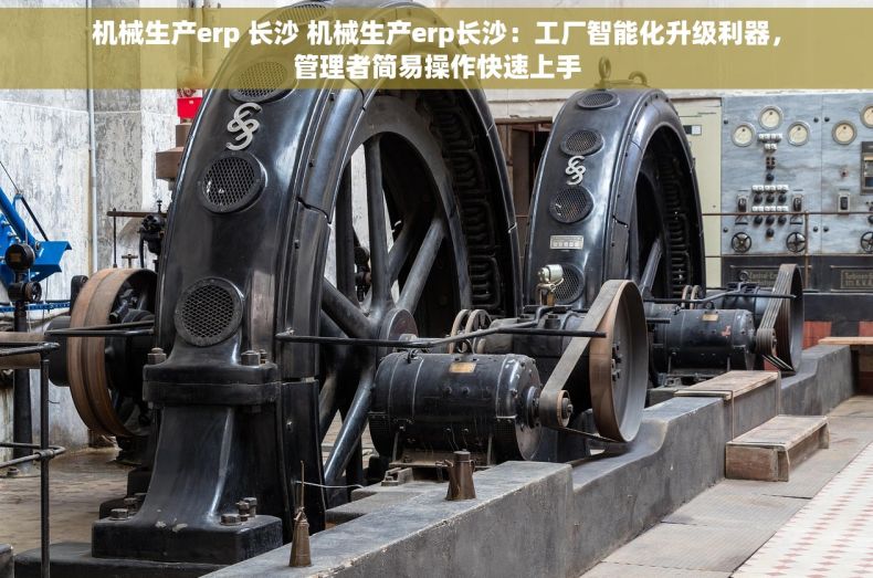 机械生产erp 长沙 机械生产erp长沙：工厂智能化升级利器，管理者简易操作快速上手