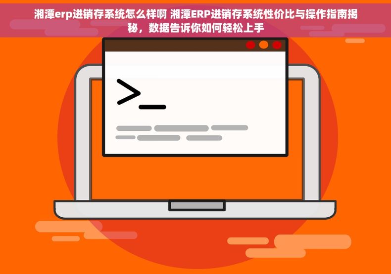 湘潭erp进销存系统怎么样啊 湘潭ERP进销存系统性价比与操作指南揭秘，数据告诉你如何轻松上手