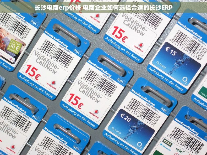 长沙电商erp价格 电商企业如何选择合适的长沙ERP