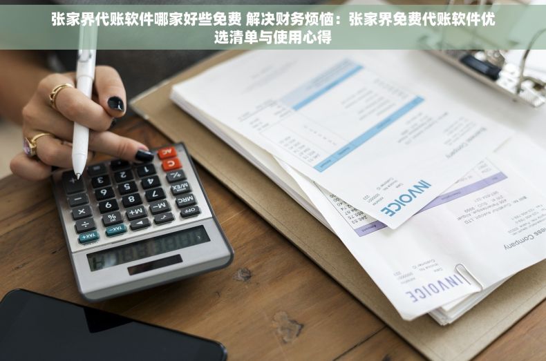 张家界代账软件哪家好些免费 解决财务烦恼：张家界免费代账软件优选清单与使用心得