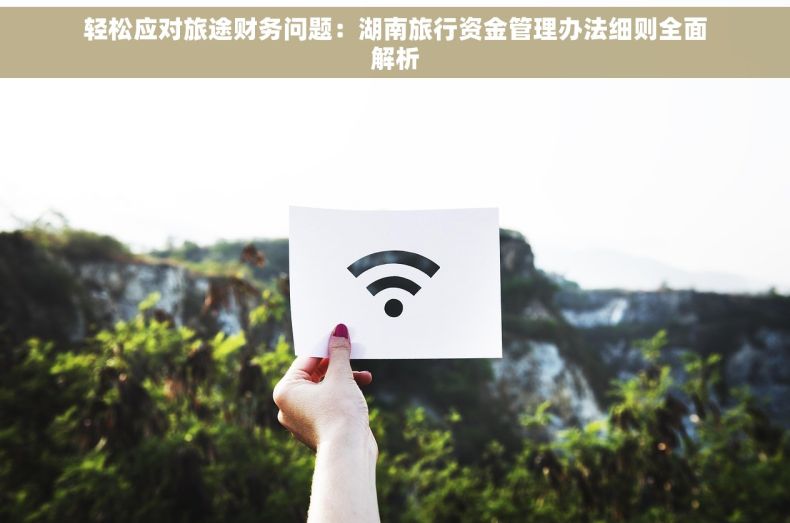轻松应对旅途财务问题：湖南旅行资金管理办法细则全面解析