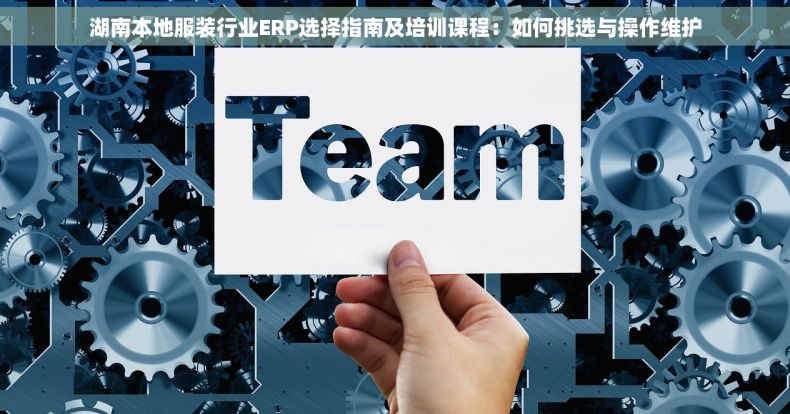 湖南本地服装行业ERP选择指南及培训课程：如何挑选与操作维护