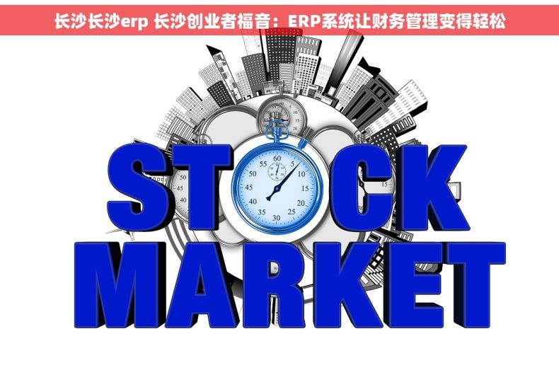 长沙长沙erp 长沙创业者福音：ERP系统让财务管理变得轻松