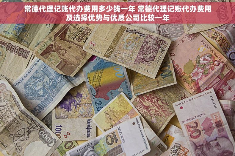 常德代理记账代办费用多少钱一年 常德代理记账代办费用及选择优势与优质公司比较一年