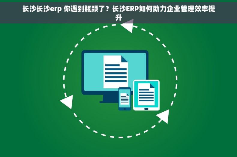 长沙长沙erp 你遇到瓶颈了？长沙ERP如何助力企业管理效率提升