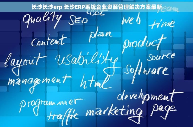 长沙长沙erp 长沙ERP系统企业资源管理解决方案最新