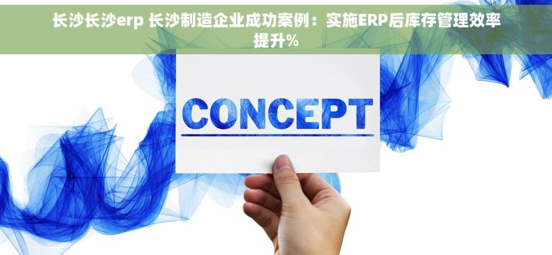 长沙长沙erp 长沙制造企业成功案例：实施ERP后库存管理效率提升%