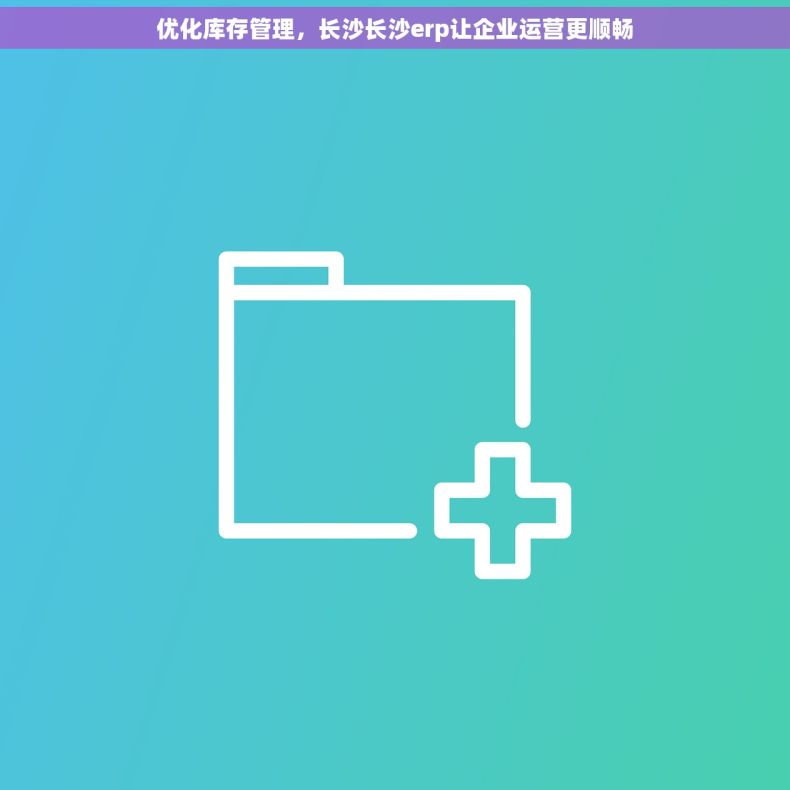 优化库存管理，长沙长沙erp让企业运营更顺畅