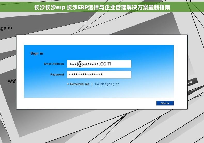 长沙长沙erp 长沙ERP选择与企业管理解决方案最新指南