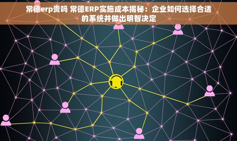 常德erp贵吗 常德ERP实施成本揭秘：企业如何选择合适的系统并做出明智决定