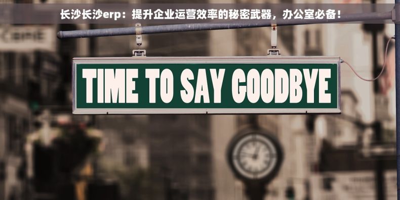 长沙长沙erp：提升企业运营效率的秘密武器，办公室必备！