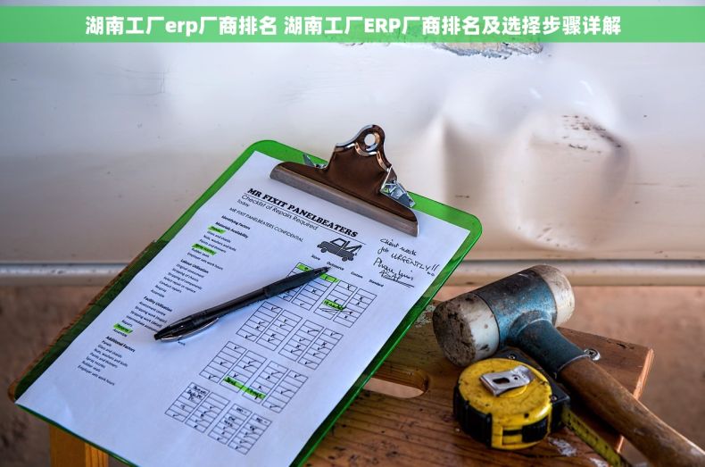 湖南工厂erp厂商排名 湖南工厂ERP厂商排名及选择步骤详解