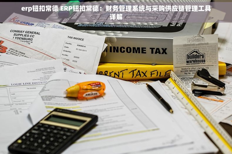 erp钮扣常德 ERP钮扣常德：财务管理系统与采购供应链管理工具详解