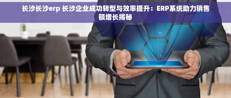 长沙长沙erp 长沙企业成功转型与效率提升：ERP系统助力销售额增长揭秘