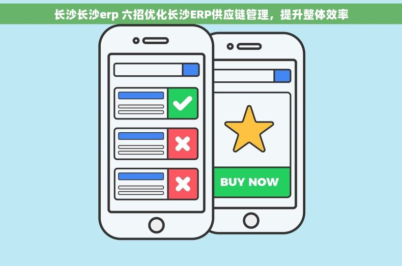 长沙长沙erp 六招优化长沙ERP供应链管理，提升整体效率
