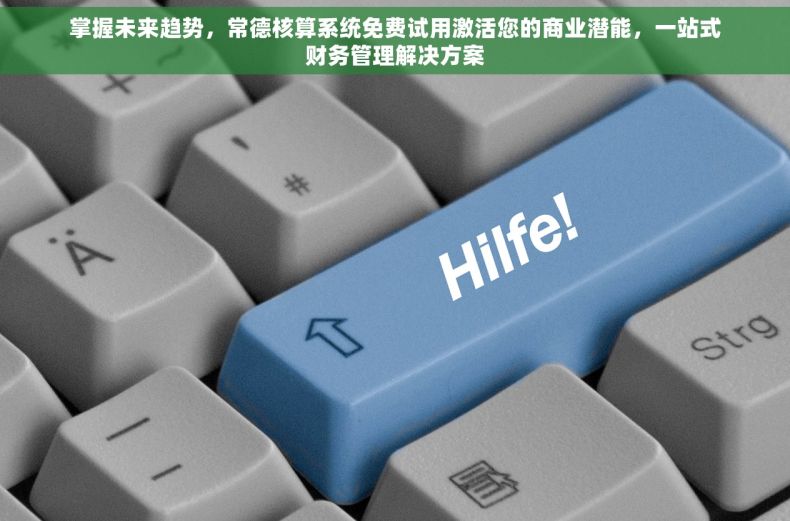 掌握未来趋势，常德核算系统免费试用激活您的商业潜能，一站式财务管理解决方案