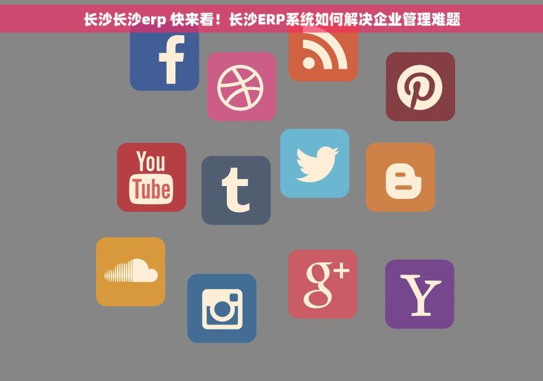 长沙长沙erp 快来看！长沙ERP系统如何解决企业管理难题