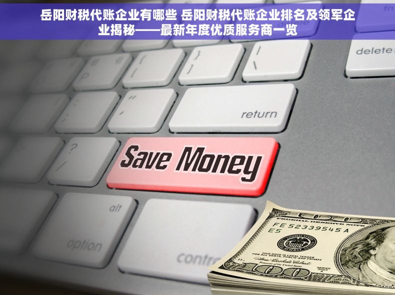 岳阳财税代账企业有哪些 岳阳财税代账企业排名及领军企业揭秘——最新年度优质服务商一览