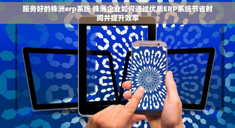 服务好的株洲erp系统 株洲企业如何通过优质ERP系统节省时间并提升效率
