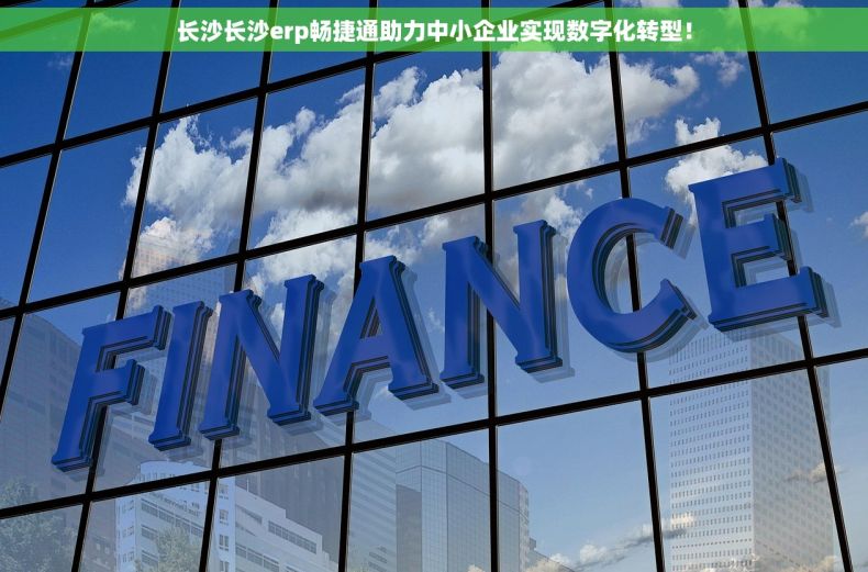 长沙长沙erp畅捷通助力中小企业实现数字化转型！