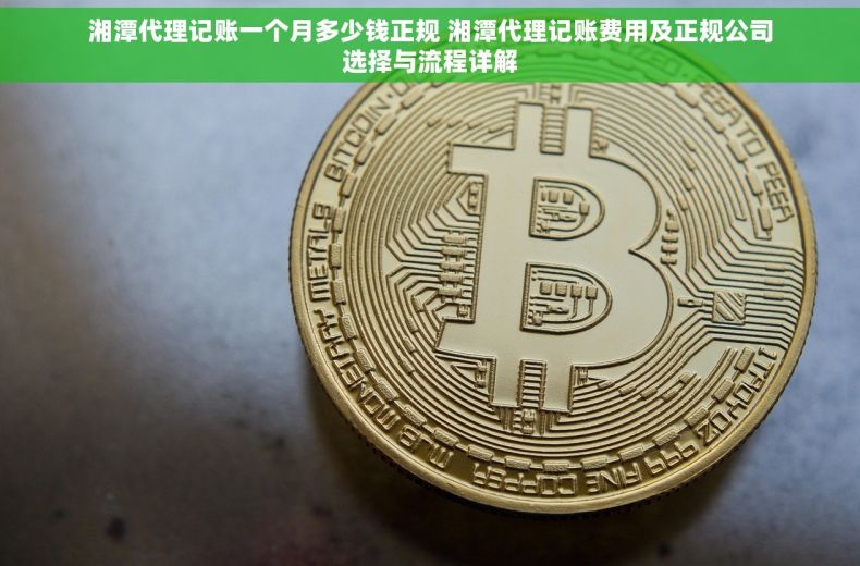 湘潭代理记账一个月多少钱正规 湘潭代理记账费用及正规公司选择与流程详解