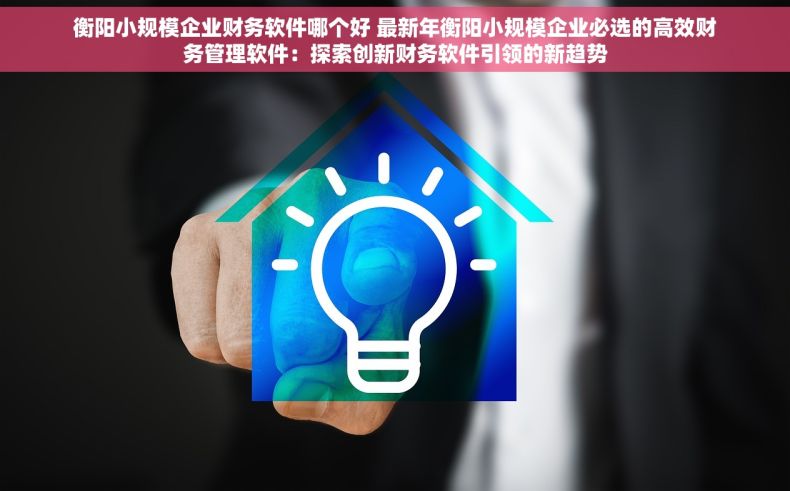 衡阳小规模企业财务软件哪个好 最新年衡阳小规模企业必选的高效财务管理软件：探索创新财务软件引领的新趋势