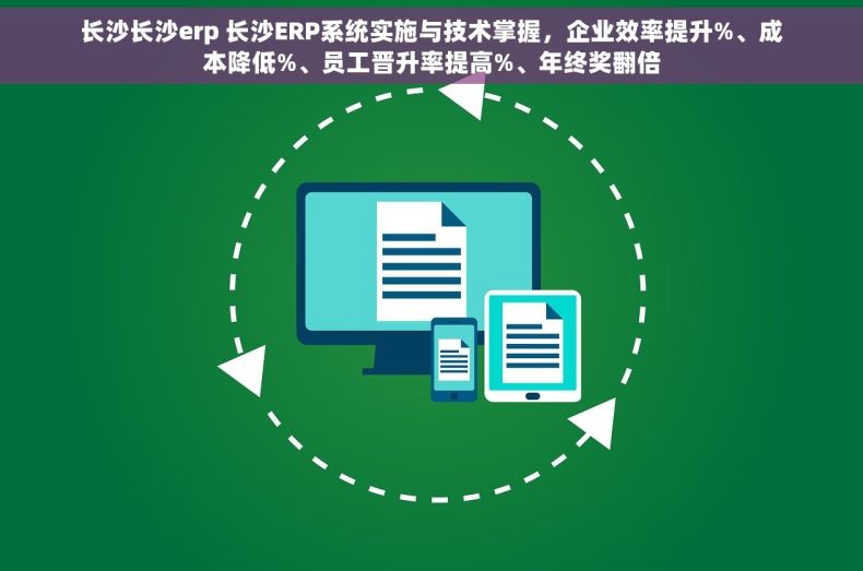 长沙长沙erp 长沙ERP系统实施与技术掌握，企业效率提升%、成本降低%、员工晋升率提高%、年终奖翻倍