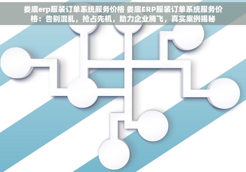娄底erp服装订单系统服务价格 娄底ERP服装订单系统服务价格：告别混乱，抢占先机，助力企业腾飞，真实案例揭秘