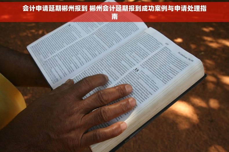 会计申请延期郴州报到 郴州会计延期报到成功案例与申请处理指南