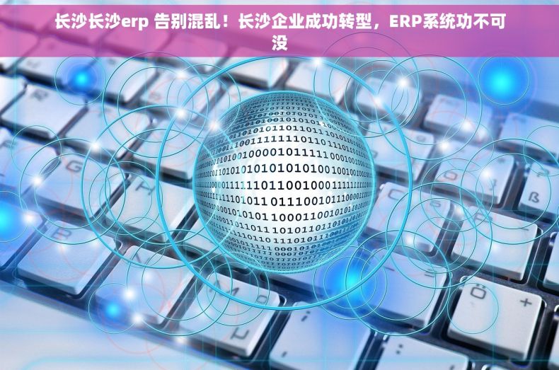 长沙长沙erp 告别混乱！长沙企业成功转型，ERP系统功不可没